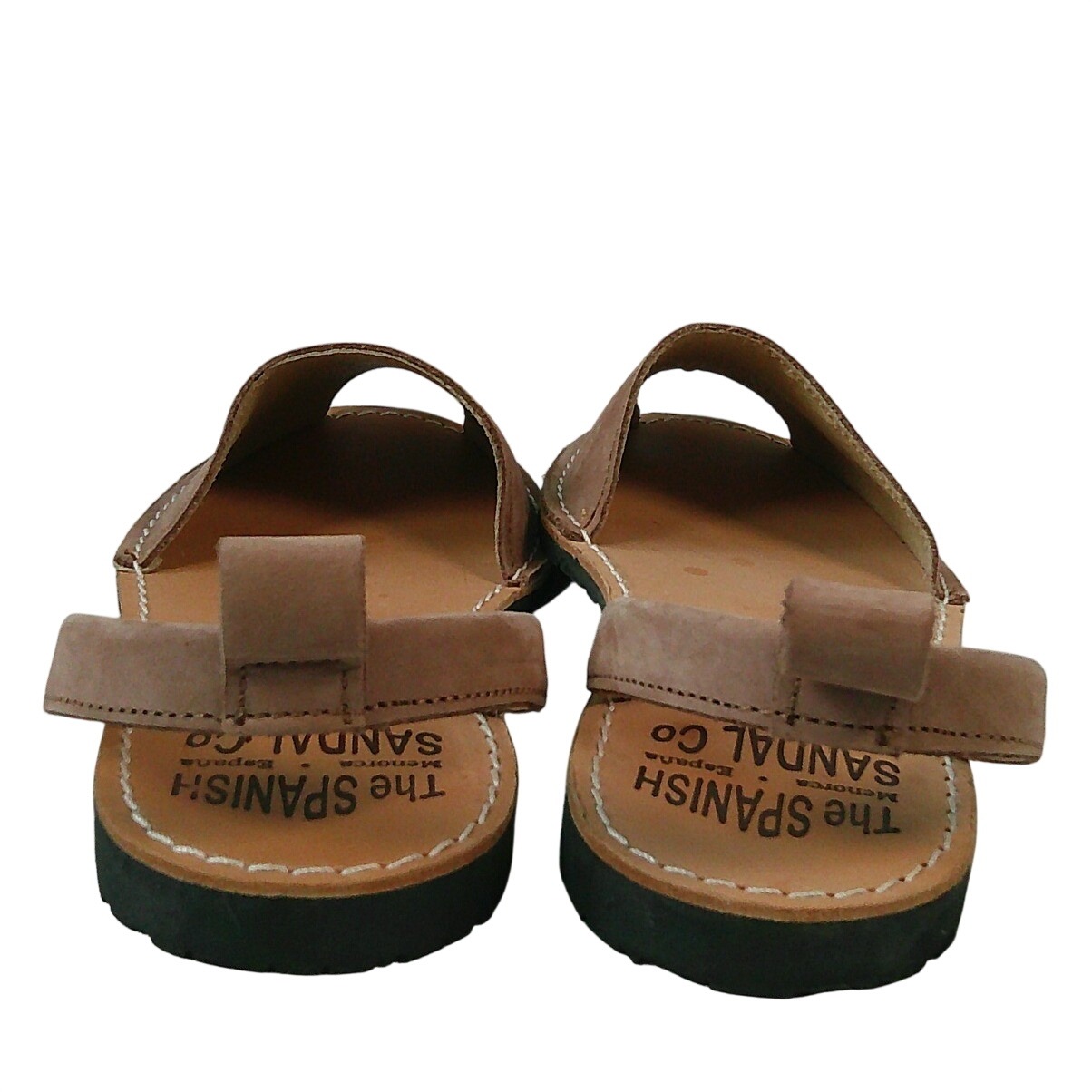 The Spanish Sandal Co Avarca Sandal Womens 39 Brown Leather Menorcan Flat — image 7 of 8